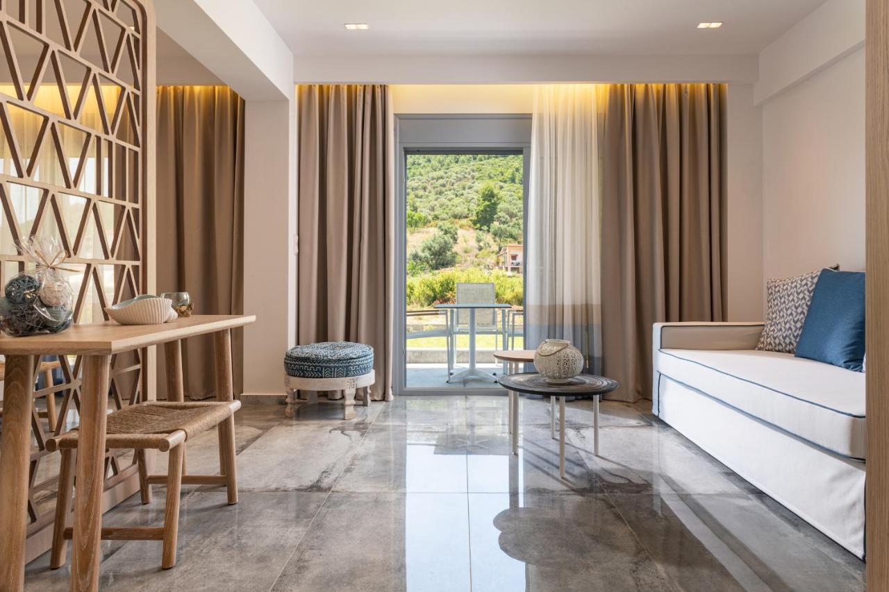 Notia Luxury Living Aparthotel Porto Koufo Luaran gambar